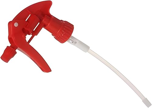 Générique Pulvérisateur Rouge en Polyéthylène, 600 ml, avec Graduations Latérales - Nail Gallerys