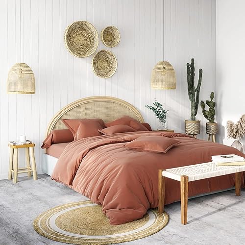 Rendez vous déco Tête de lit 160 cm en rotin et cannage - Nail Gallerys