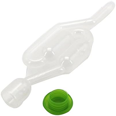 Serrure à eau bulle en forme de S pour fermentation de soupapes d'échappement - Fermentation de la bière et du vin (couleurs aléatoires) - Nail Gallerys