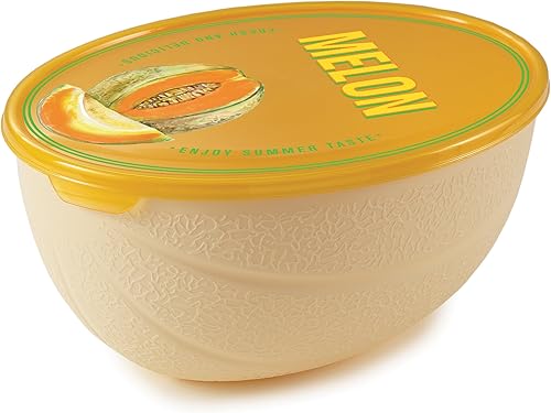 Snips, Garde Melon 2L, Boîte de Conservation 23,5 x 18,5 x 11 cm, Boite Rangement Frigo, Made in Italy - Nail Gallerys
