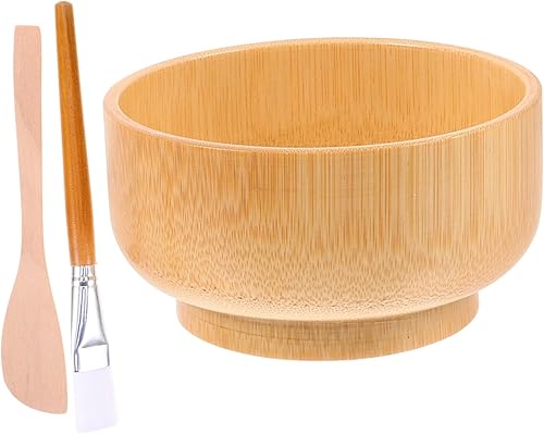 Beavorty Ensemble De Bols Pour Masques 1 Masque Pour Le Visage 1 Applicateur Pour Soins De La Peau Et 1 Pinceau - Nail Gallerys