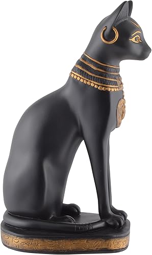 Bastet égyptien, déesse de la fertilité, en pierre artificielle, peinte à la main, collection Veronese, 708-7896 - Nail Gallerys