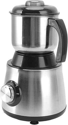 Moulin à Café électrique, 500 W Grande Capacité Réglable en Acier Inoxydable Silencieux électrique Moulin à Café, Machine de Meulage de Grains de Café Domestique pour Noix, Poivre, Herbes, Graines - Nail Gallerys