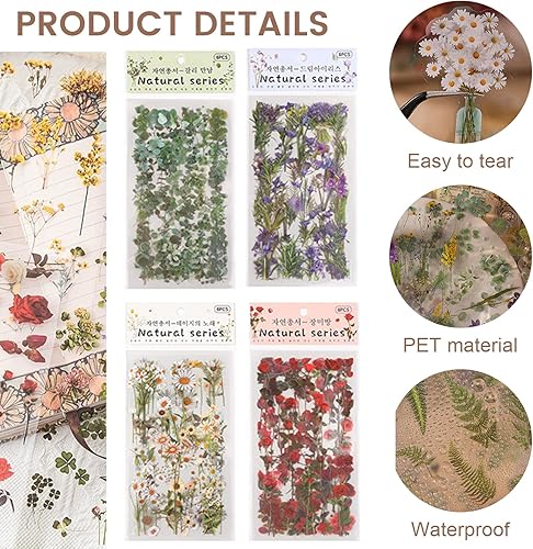 24 Feuille Autocollant Scrapbooking, Stickers Scrapbooking, Scrapbooking Autocollant Autocollants pour Scrapbooking Pour DIY Bullet Journal Scrapbooking - Nail Gallerys