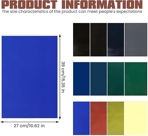 Asfrode Papier De Gravure Laser : 12 Feuilles De Papier De Marquage Coloré, Idéal Pour Verre, Céramique, Acrylique, Pierre (27x39cm, Multicolore) - Nail Gallerys