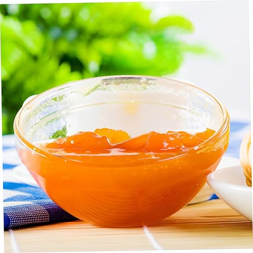 PAMINGONO Ensemble de 3 bols de service en verre Bols à dessert élégants pour pudding Salade Petits bols Passe au - et au lave-vaisselle - Nail Gallerys