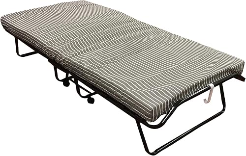 Avenue Literie Lit d'appoint Pliant 12 Lattes Matelas 80x190 - Nail Gallerys