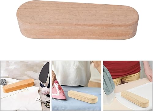LIbgiubhy Clapper de couture en bois dur pour le repassage et le matelassage Outil professionnel pour aplatir le tissu QuiltinPoint Pressage - Nail Gallerys