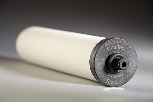 DOULTON W9120650 Sterasyl Cartouche filtrante en céramique pour Eau Potable Filetage BSP 25,4 cm, Blanc - Nail Gallerys
