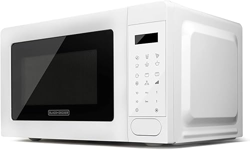 BLACK+DECKER Micro-ondes avec grill, Blanc, 20 L - Nail Gallerys
