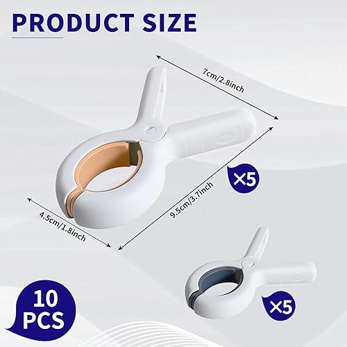 10 Pinces à Serviette pour chaises Longues Pinces à Serviette de Plage Pinces à Serviette Pinces à Serviette de Plage pour chaises Longues Pinces à Serviette pour Chaise Longue Transat - Nail Gallerys