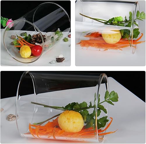 GLEAVI Élégant Récipient En Tube De Verre Pour Salade De Fruits Couvercle Pour Le Stockage Pour Une Utilisation Quotidienne En Cuisine - Nail Gallerys