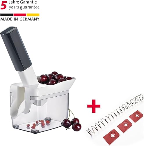 Westmark 403522E6 Coffret de 4 pièces en acier inoxydable/plastique Kernfix Blanc/gris foncé/transparent - Nail Gallerys