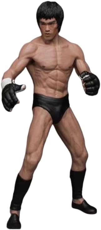 REOZIGN Bruce Figure, Muscle Bruce Siu-Long Figurines d'action PVC Personnage Figurine PVC Anime Personnage Statue Artisanat Cadeau (A-18CM) - Nail Gallerys