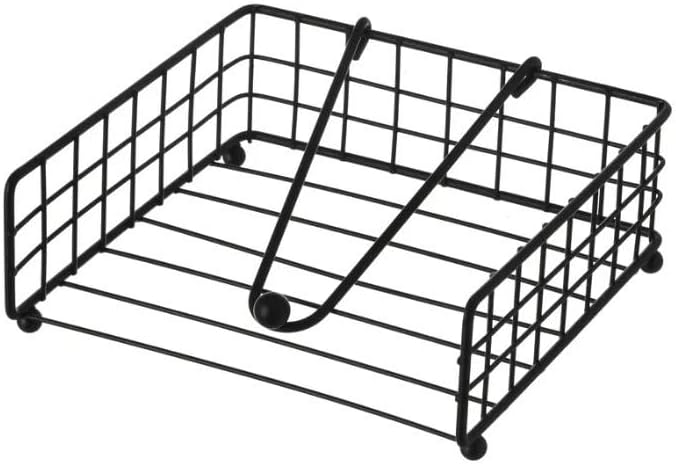 MGE - Porte Serviette Papier - Porte-Serviettes de Table en Métal - Support Serviette Papier - Distributeur Serviette Papier Table - Porte-serviettes pour Cuisine, Salle à Manger, Bar, Fête, Buffet - Nail Gallerys