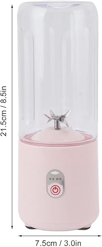 Mélangeur Portable de 500 Ml, Mini Presse-agrumes, Mélangeur USB Portable, Processeur électriques pour le Bureau, L'école, les Voyages - Nail Gallerys