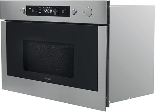 Micro ondes Grill Encastrable Whirlpool AMW439IX - Micro-Ondes + Grill Intégrable Inox - 22 litres - 750 W - Nail Gallerys