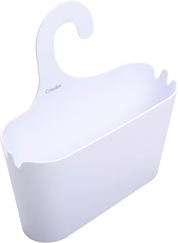 Croydex Panier à accrocher sur présentoir à gâteaux à 3 étages en Acier Doux plaqué Chrome antirouille, Argent - Nail Gallerys