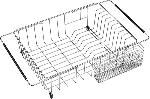 SANNO Organiseur d'argenterie – Porte-ustensiles en acier inoxydable pour cuisine argenterie - Nail Gallerys