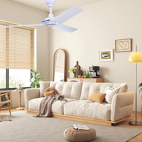 RETUOLWAG Ventilateur de plafond extérieur à suspendre USB pour camping et voyage 5 V 6 W silencieux 49,8 cm - Nail Gallerys