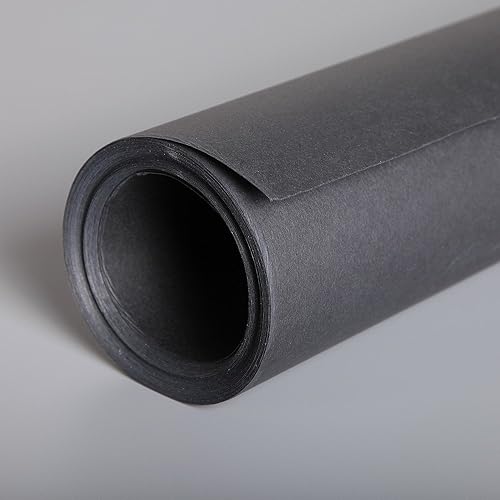 Clairefontaine 96716C Rouleau Papier Etival Color - Papier Dessin à Grain Noir - 1,5x10 m 160g - Idéal pour le Dessin et les Activités Créatives - Nail Gallerys