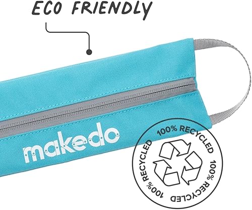 Makedo Mallette à outils | Solution de rangement élégante et respectueuse de l'environnement pour jusqu'à 300 Scrus ou 20 ans d'outils et polyvalente pour diverses fournitures d'artisanat - Nail Gallerys