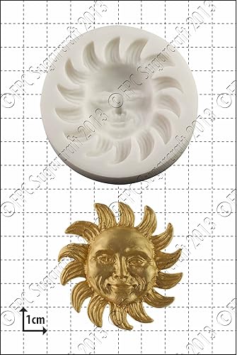 Moule en silicone homme au soleil - Nail Gallerys