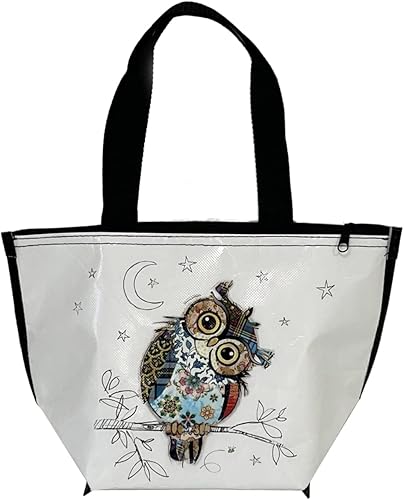 KIUB - Lunch Bag Isotherme Recycle 35CM Kook Chouette - Nail Gallerys