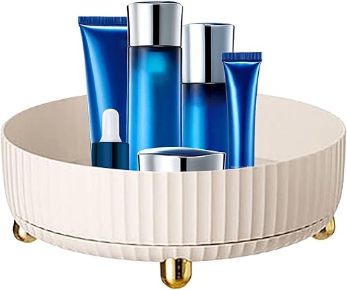 komsoup Plateau Tournant Cuisine,Porte Epices Rotatif Cuisine,Etagere À Epices Rotative,Organisateur pour Épices Bouteilles D'huile Pots - Nail Gallerys