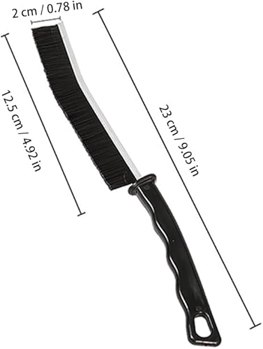 Brosse de Nettoyage des Interstices Brosse a Joint Carrelage Brosse à Joint de Carrelage,Idéale pour Groove Gap et Saleté dans Crevasses (3 Pieces) - Nail Gallerys