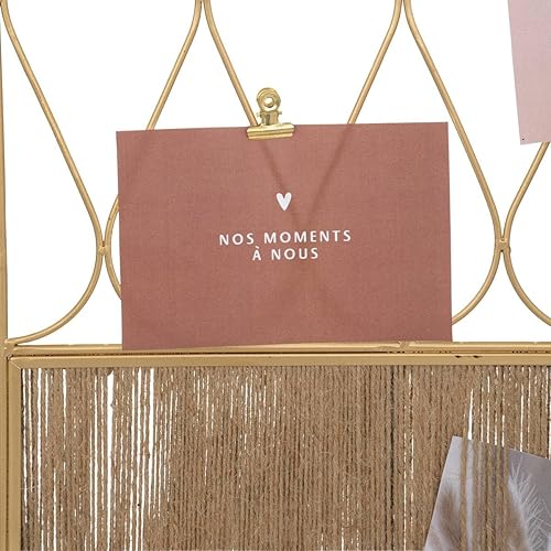 Atmosphera - Porte photo lindsay 60x37cm or - Nail Gallerys