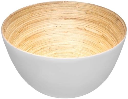 5five - saladier d17cm bambou blanc - Nail Gallerys