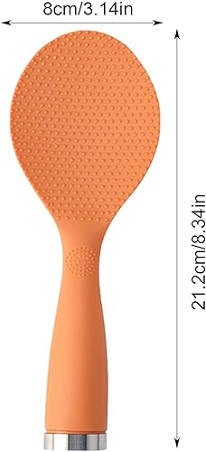 Cuillère à riz antiadhésive | Spatule à riz stable et antidérapante | Cuillère à riz stable, spatule à riz résistante à l'usure pour la maison, la cuisine, la pagaie de riz lavable au lave-vaisselle - Nail Gallerys