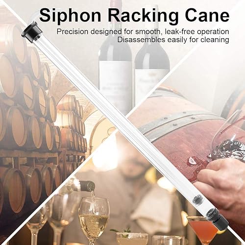 Syphon, Canne de Soutirage de Siphon Automatique, Mini Canne de Soutirage de Siphon de Siphon Automatique pour la Bouteille de Tourie de Seau de Vin de Bière avec le Plastique Tube - Nail Gallerys