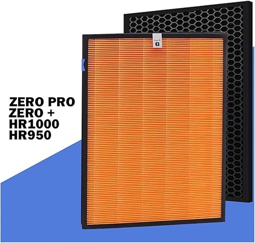 Filtre HEPA et filtre à charbon actif, compatible avec Winix, purificateur d'air Zero Pro/Zero + / HR1000 / HR950 - Nail Gallerys