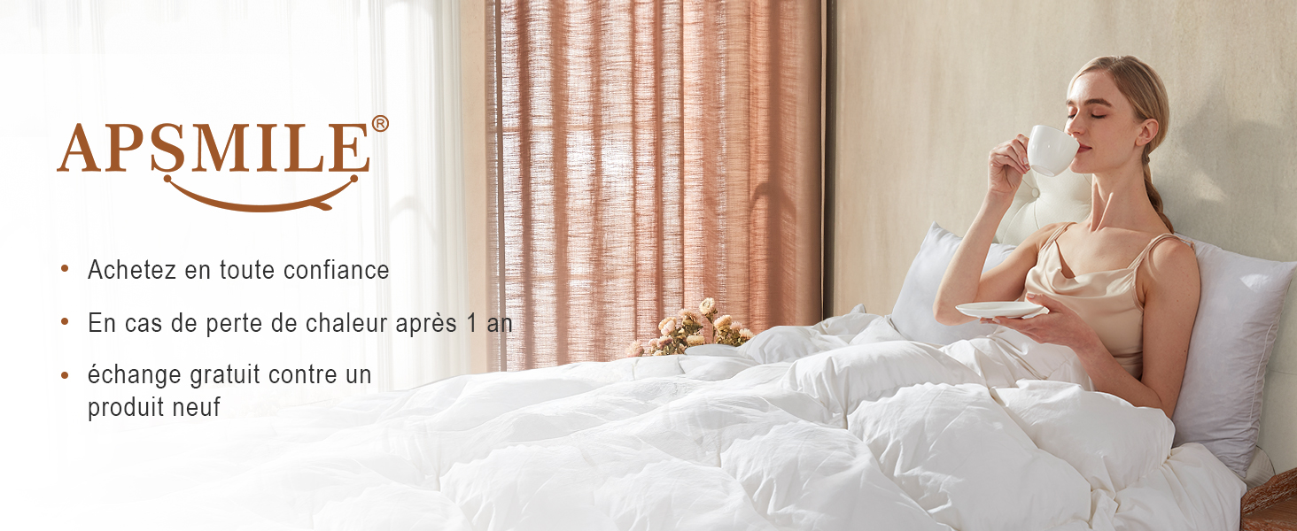 couette plume tempérée