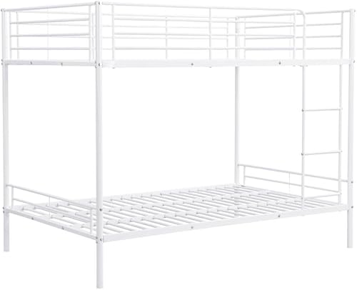 Vente-unique - Lits superposés - 2 x 120 x 190 cm - Blanc - DUOTIS II - pour Enfant - Nail Gallerys