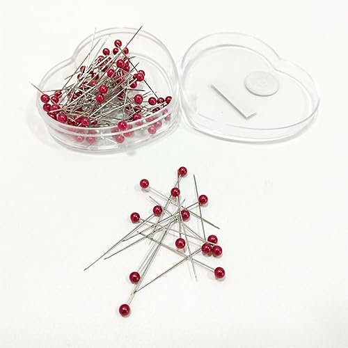 JYC CREATIVE 2 x 148 boîtes à broches, épingles à tête ronde, épingles à tête de boule colorée, épingles à décorer, épingles à ruban, épingles pour mariage, (2 x 148) - Nail Gallerys