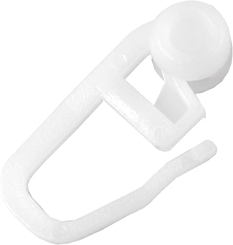 Bestlivings Lot de 100 roulettes de rideau universelles de 8 mm pour rail de rideau, pour tous les rails de rideaux courants - Nail Gallerys