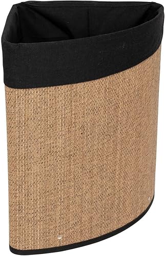 5five - Panier à Linge d Angle en Bambou 48l - Nail Gallerys