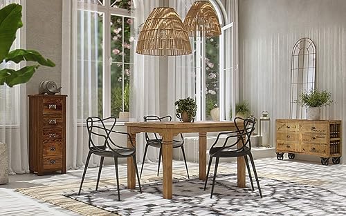 Kartell Masters, Chaise, Noir, Lot de 4 - Nail Gallerys