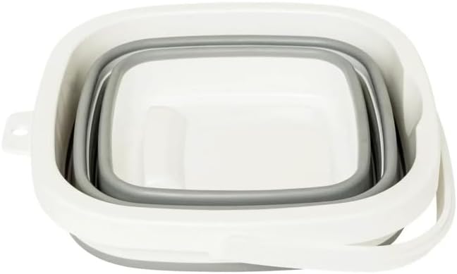 Paris Prix Five Simply Smart - Seau avec Poignée Rétractable 5L Gris - Nail Gallerys