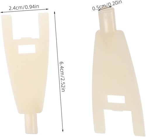 KONTONTY Clés De Rechange pour Distributeur De Papier Hygiénique Lot De 2 Pièces Installation Facile - Nail Gallerys