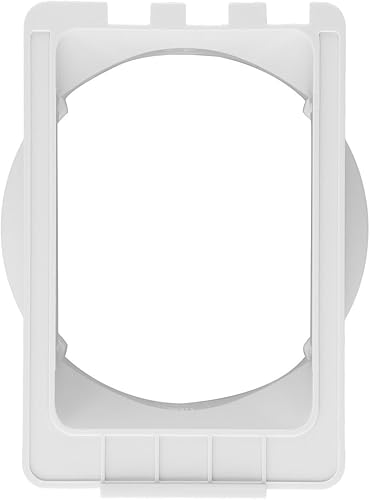 Connecteur de tuyau d'échappement portable de 15 cm pour climatiseur - Adaptateur d'interface en ABS - Convient pour grille d'aération mobile - Blanc - Nail Gallerys