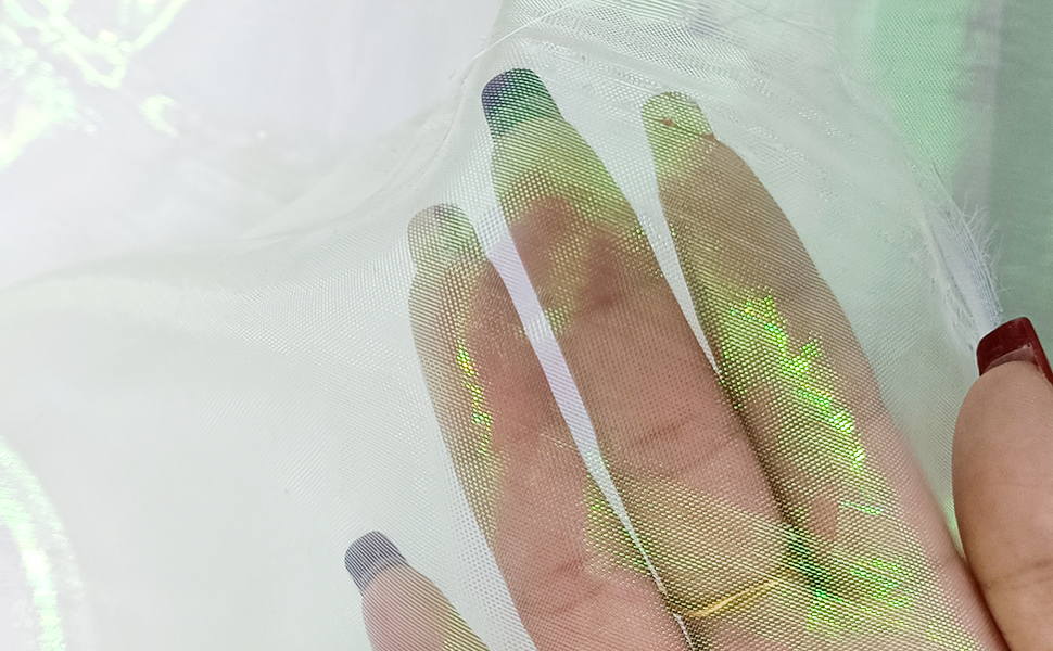 3 mètres Magic Laser Lace Fabric Tissu