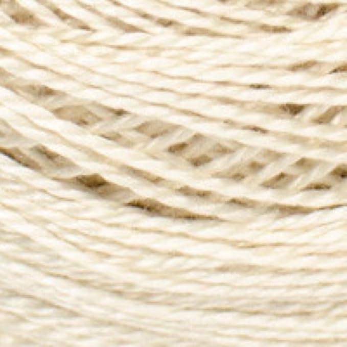 DMC Fil Coton Perlé Small N8 Pel. 10g Col. Ecru - Nail Gallerys