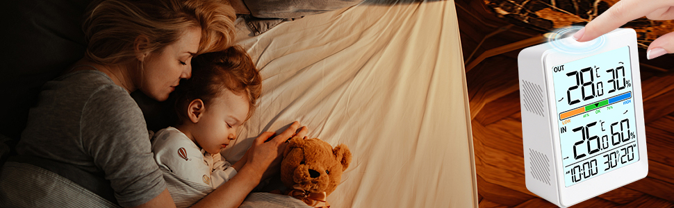thermometre interieur exterieur sans fil
