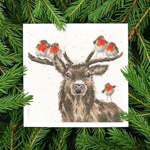 Bothy Threads Kit de broderie au point de croix Motif amis festifs - Nail Gallerys