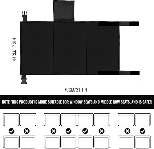 Rallonge de Siège D'avion pour Enfants, Repose Pied Avion Enfant, Accessoire de Voyage, Tout Petits Portable Repose Pieds Hamac Enfants, Lit Repose-pieds de Voyage en Avion pour Bébé - Nail Gallerys