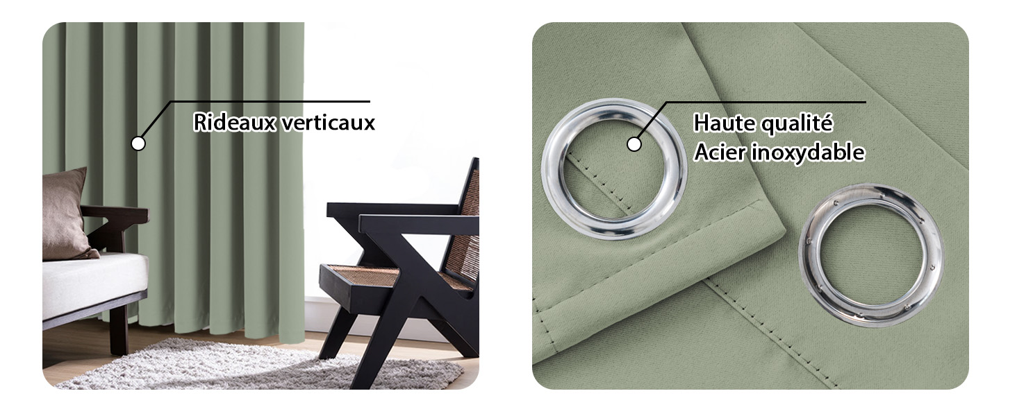 rideaux et draperies intérieurs